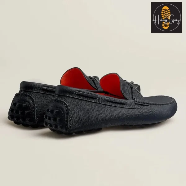 Giày Lười Nam Hermès Irving Loafer Noir - Sang Trọng Từng Bước Đi