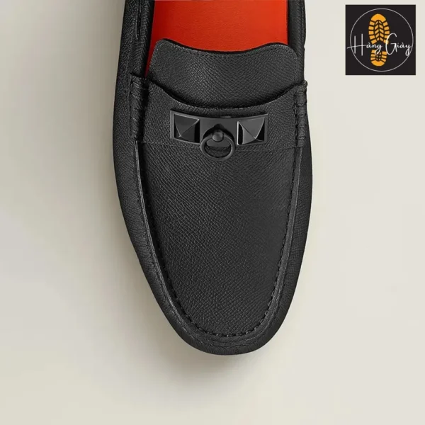 Giày Lười Nam Hermès Irving Loafer Noir - Sang Trọng Từng Bước Đi